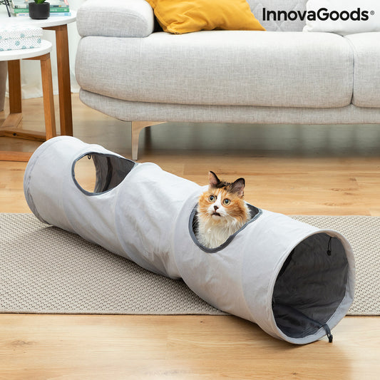 Tunnel de Jeu Pliable pour Animaux de Compagnie