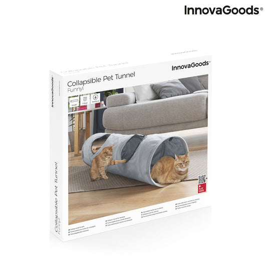 Tunnel de Jeu Pliable pour Animaux de Compagnie